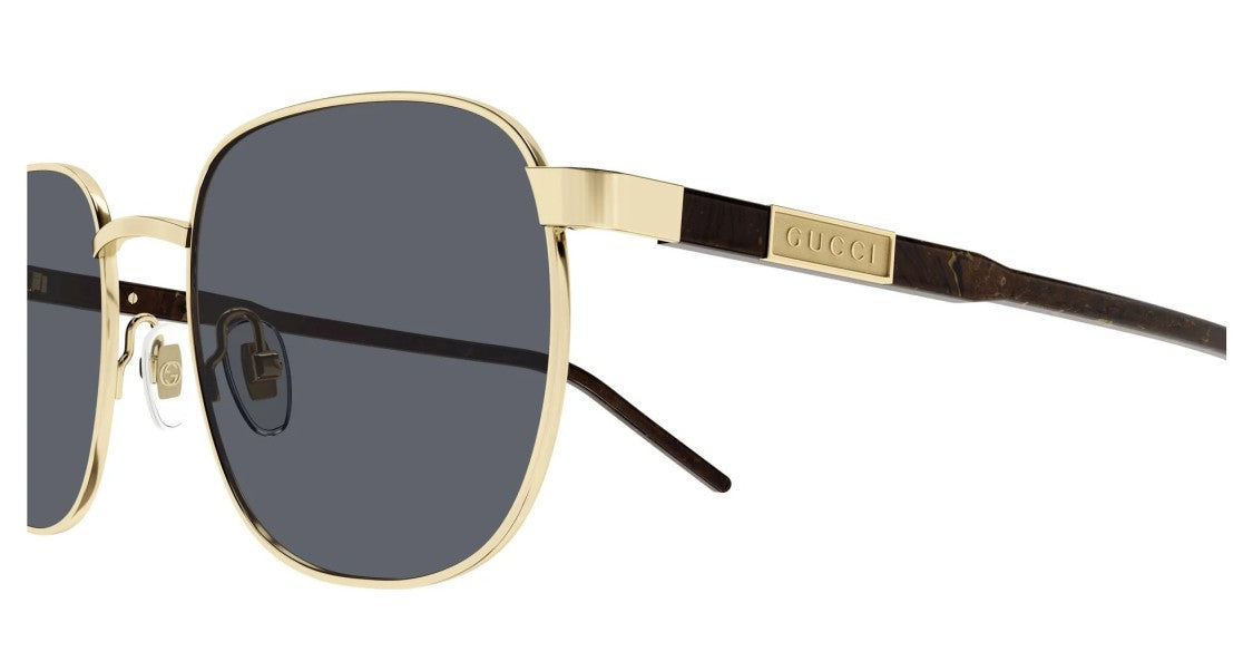 Gucci Sunglasses Gg1799s 003 Gold Brown Grey 54/20/145