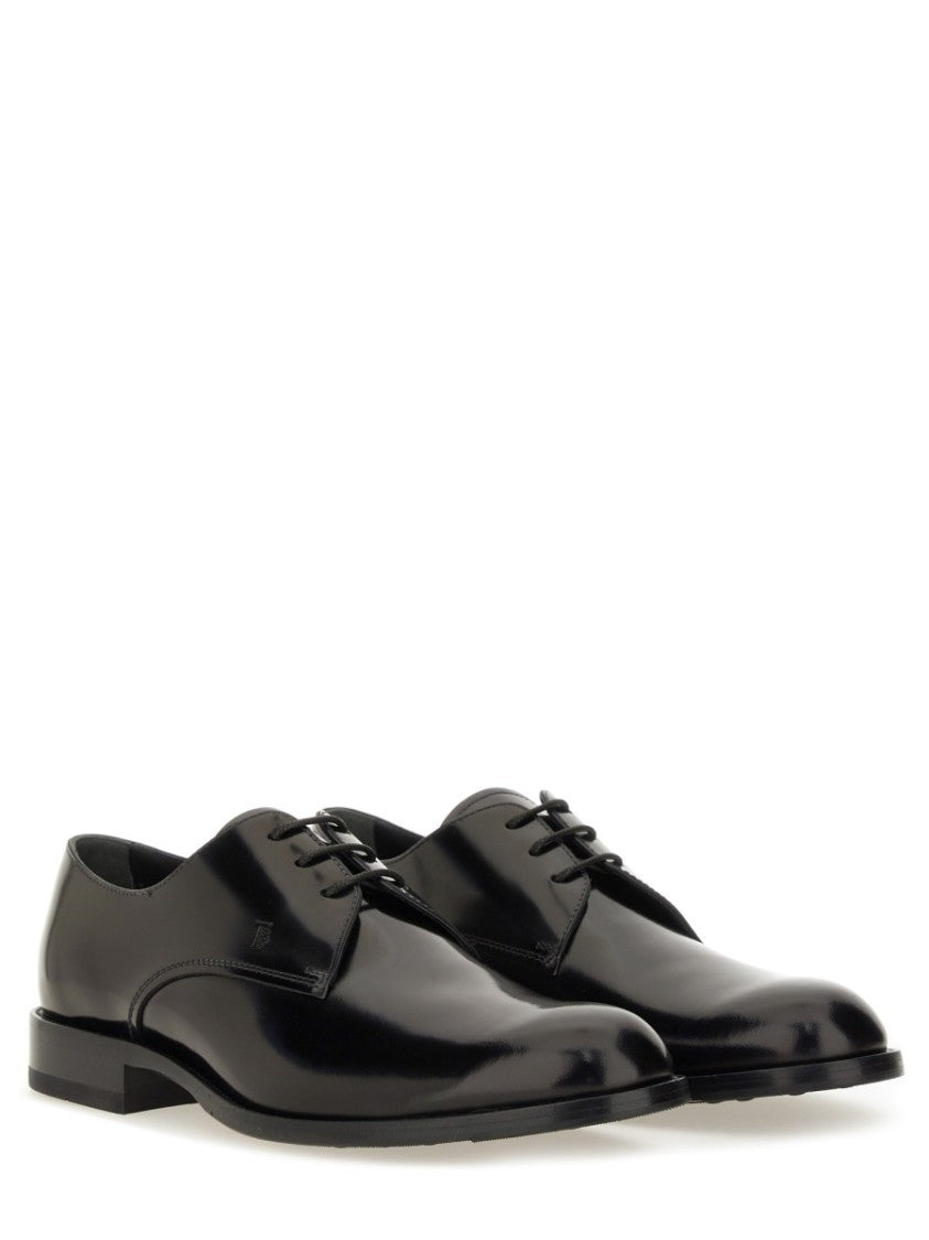 Tod's Leather Lace-Up Derby Shoe