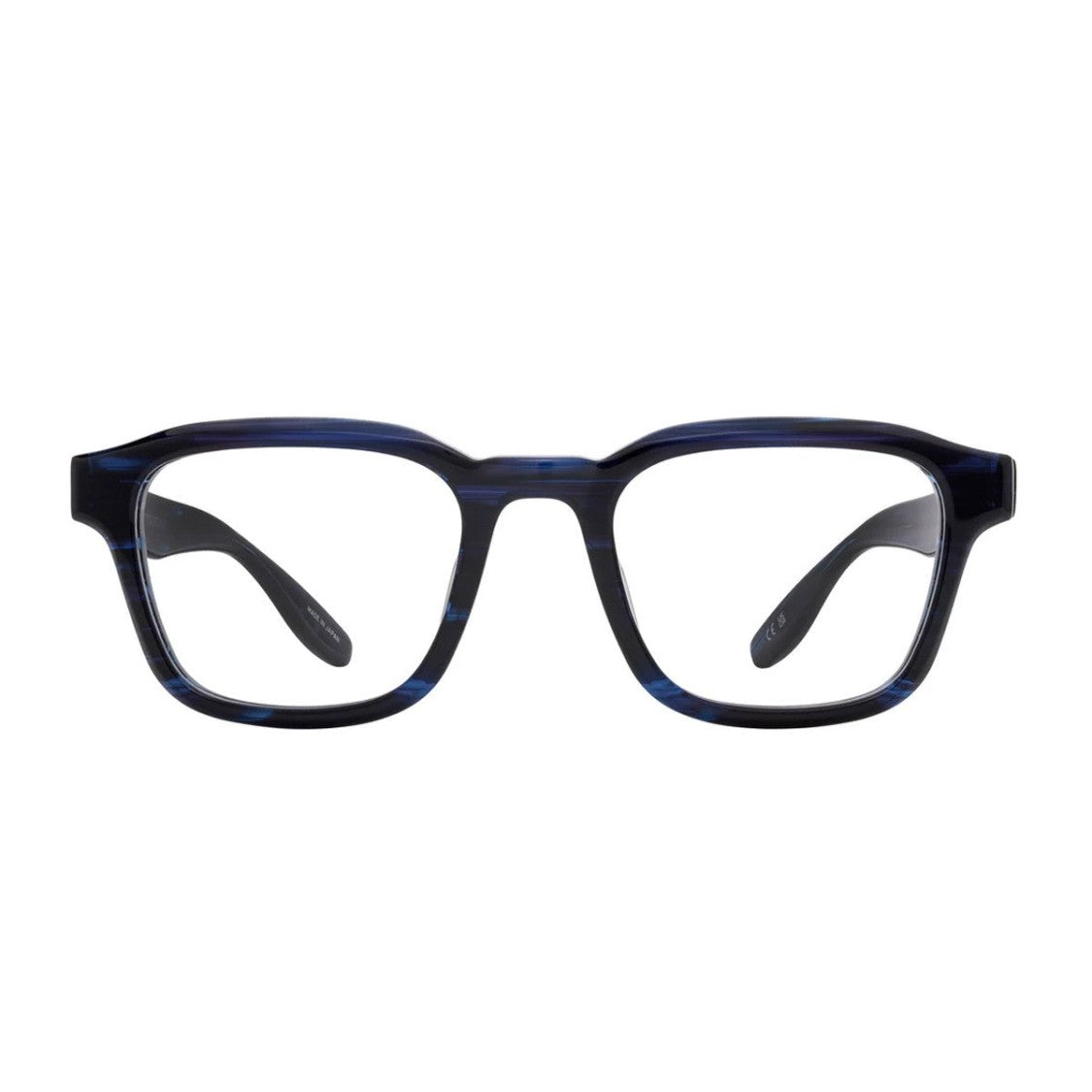 Barton Perreira Blue Winton Acetate Rectangular Sunglasses