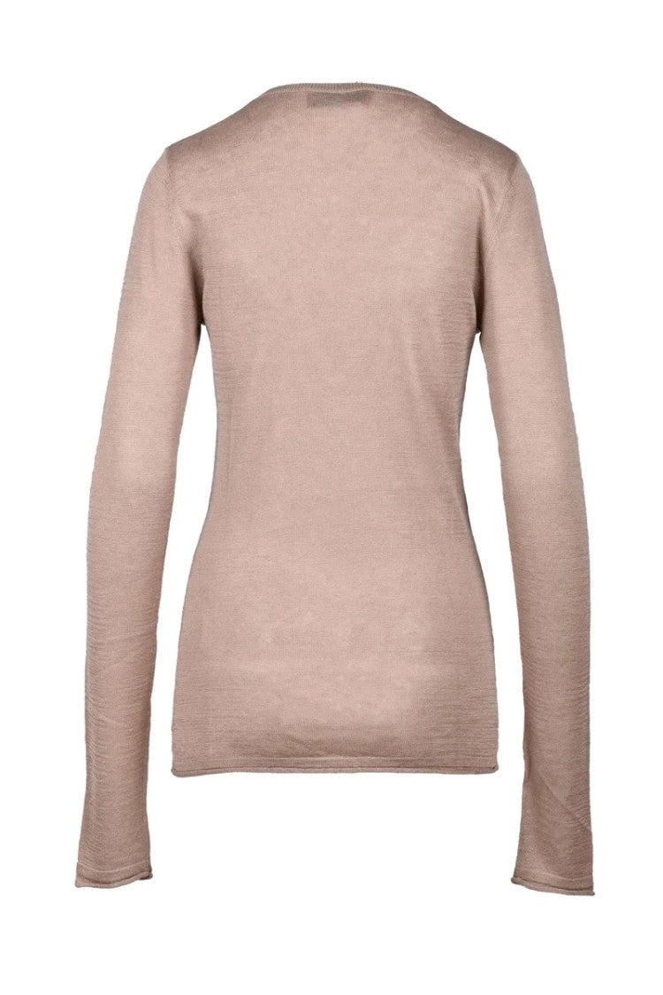 Wild Cashmere Silk/Cashmere Sweater - Taupe