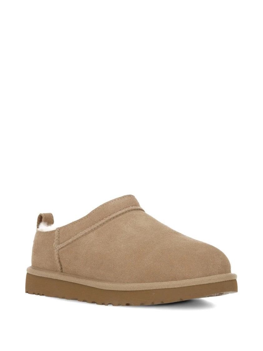 Ugg Classic Micro Brown Suede Slip On