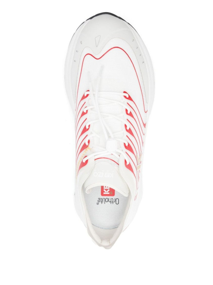 Kenzo Sole Sneakers With Front Toggle Fastening