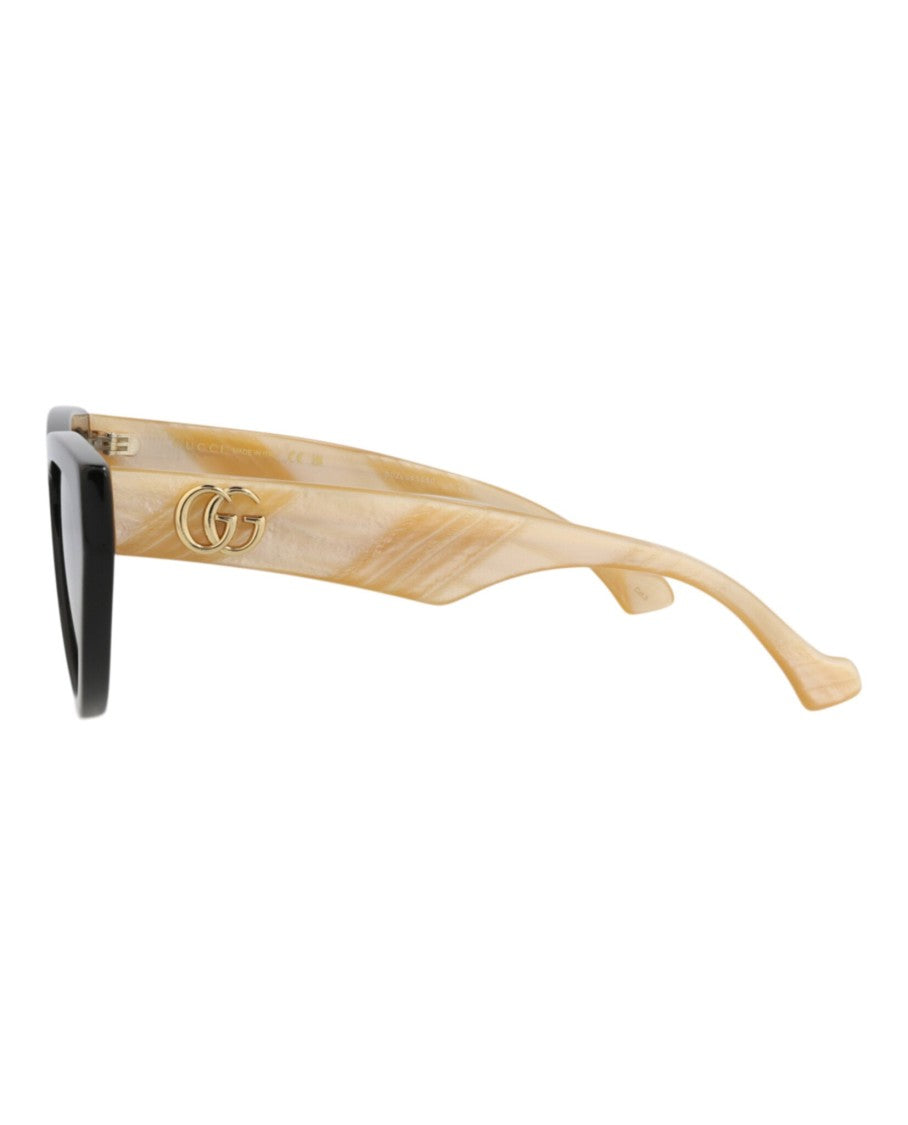 Gucci Cat Eye-Frame Recycled Acetate Sunglasses