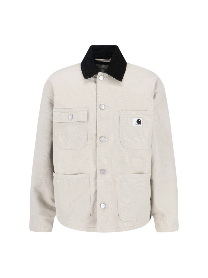 Carhartt Wip "Og Michigan" Jacket, In Organic Cotton, Grey