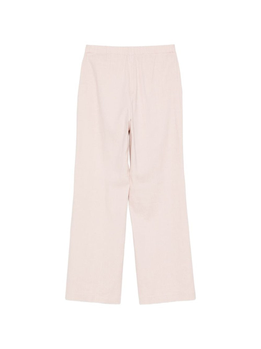 Seventy Light Pink Linen Cotton Pants