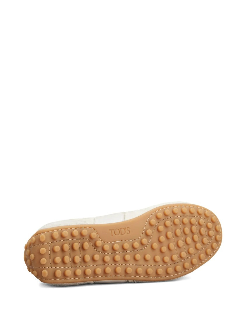 Tod's Calzature Low-Profile Leather/Suede Sneakers