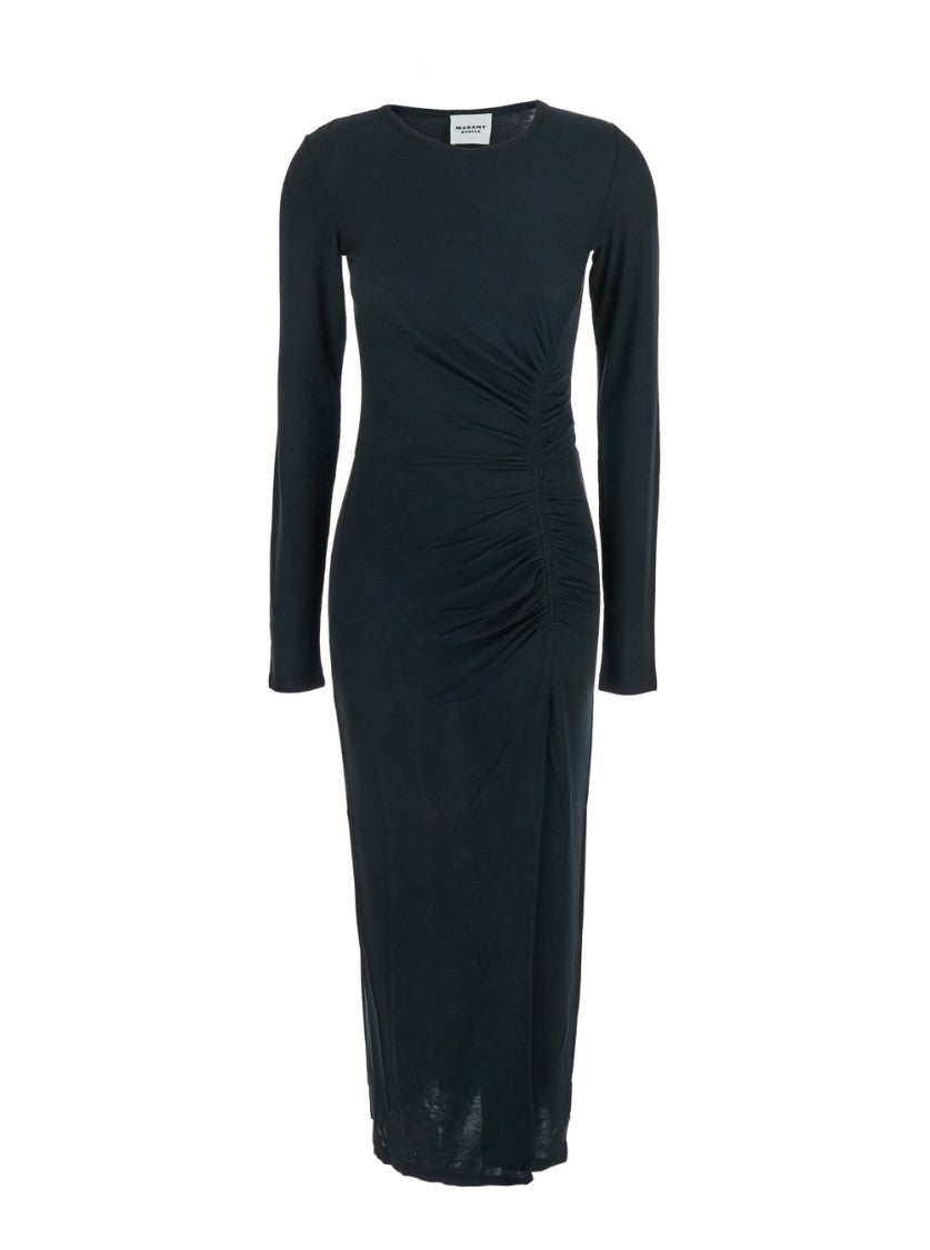 Isabel Marant Étoile Fitted Black Midi Dress