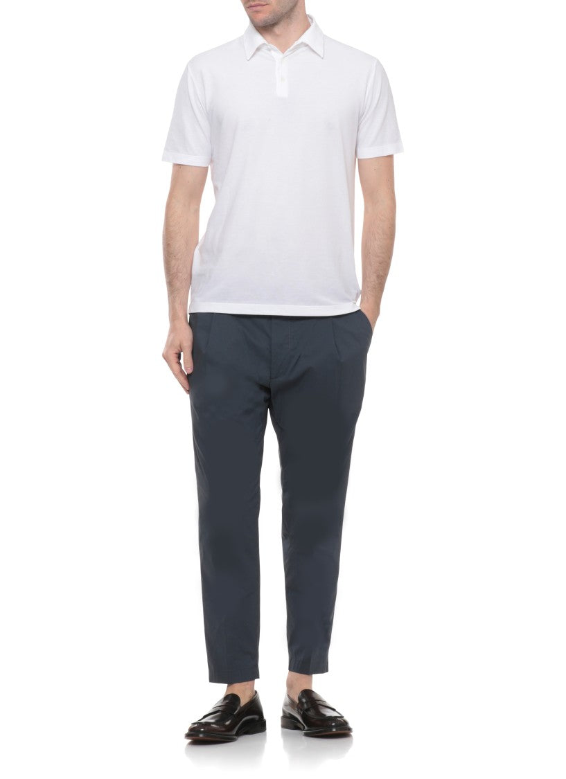 Dondup Blue Ben Cotton Chino Pants