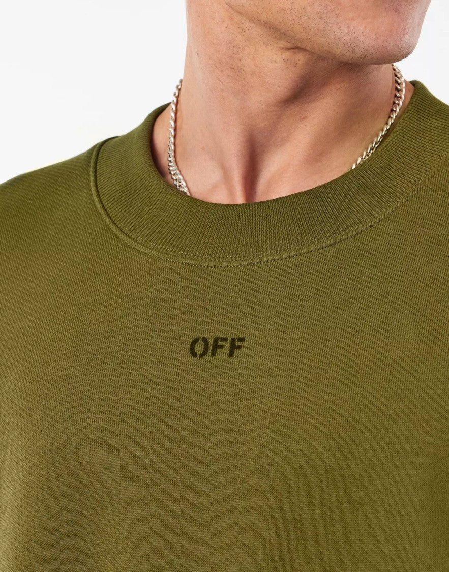 Off-White Off Stamp Skate Logo Sweatshirt
