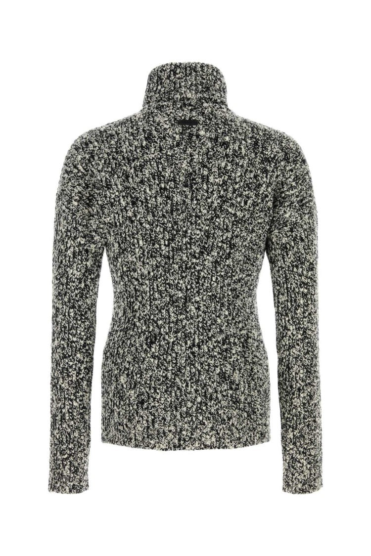 Dolce & Gabbana Two-Tone Wool Blend Sweater