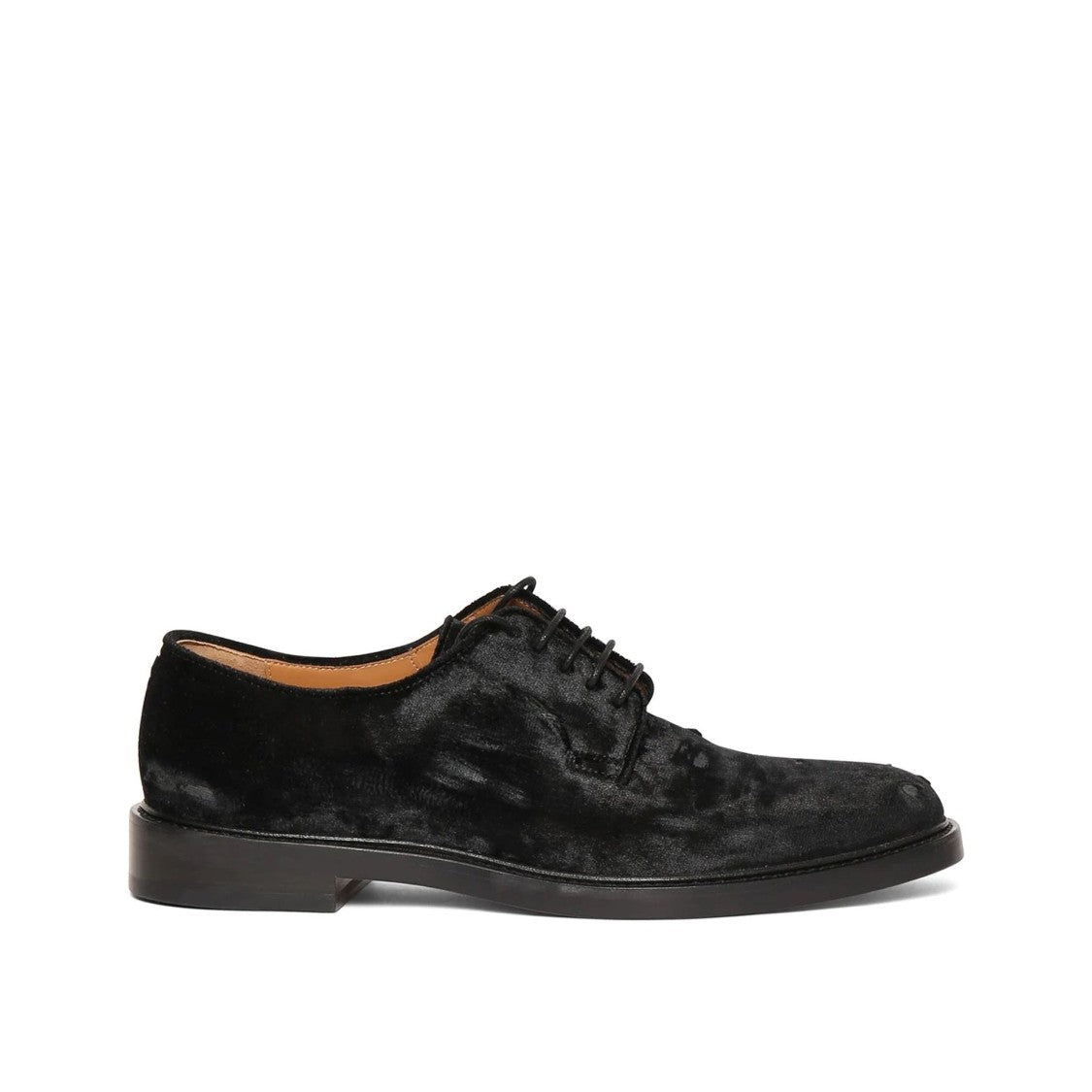 Maison Margiela Black Lace-Up Oxford