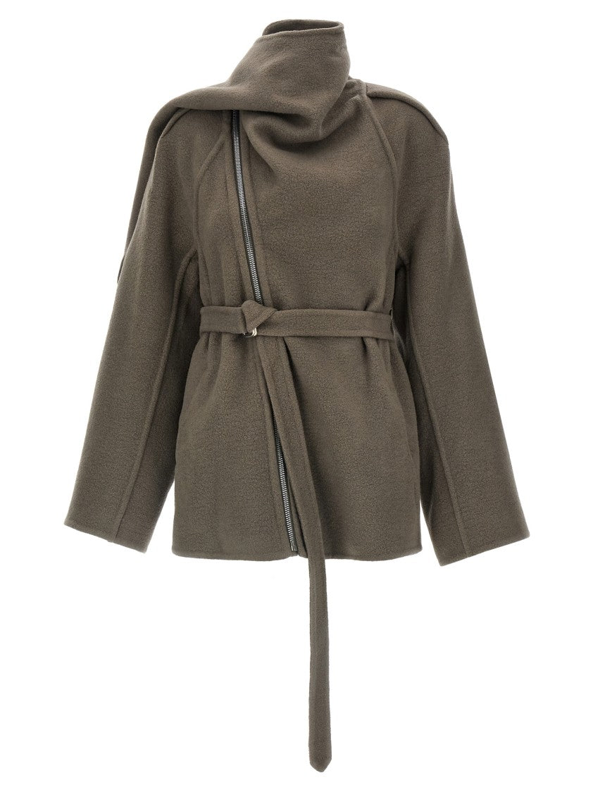 Rick Owens Scarf Flight' Coat