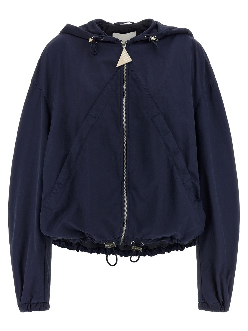The Attico Hooded Bomber Jacket