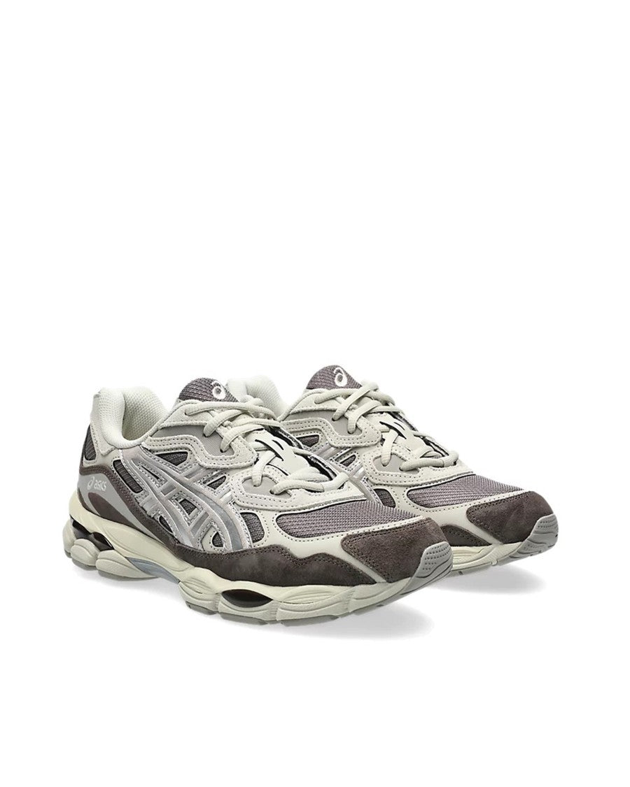 Asics Silver Gel Nyc Suede Sneakers