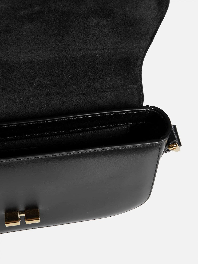 A.P.C. Grace Baguette Calf Leather Shoulder Bag