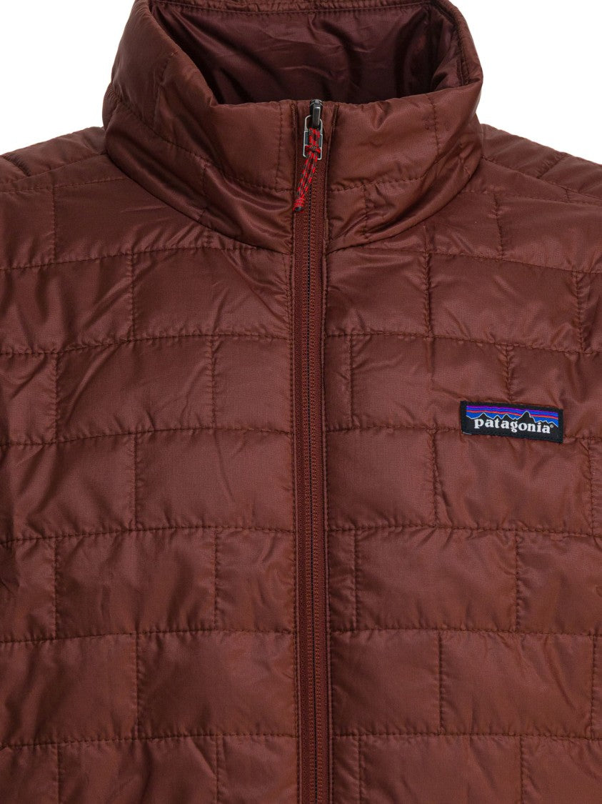 Patagonia Eco-Friendly Insulated Brown Jacket With Multiple Pockets