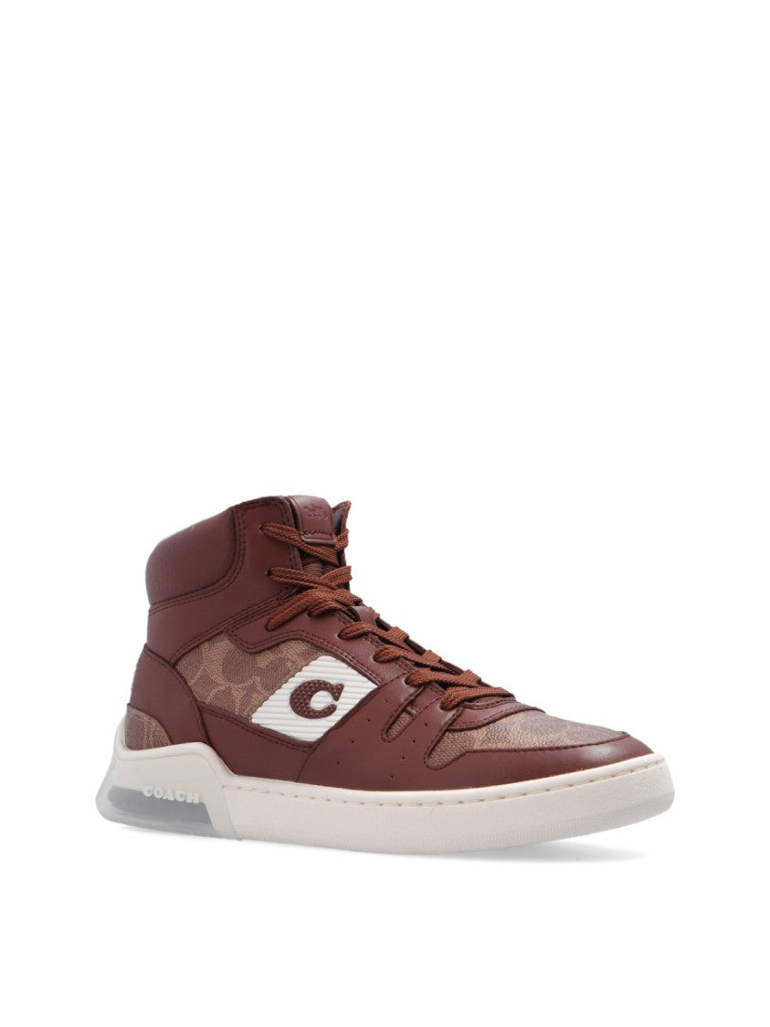 Coach Citysole Signature High-Top Sneakers