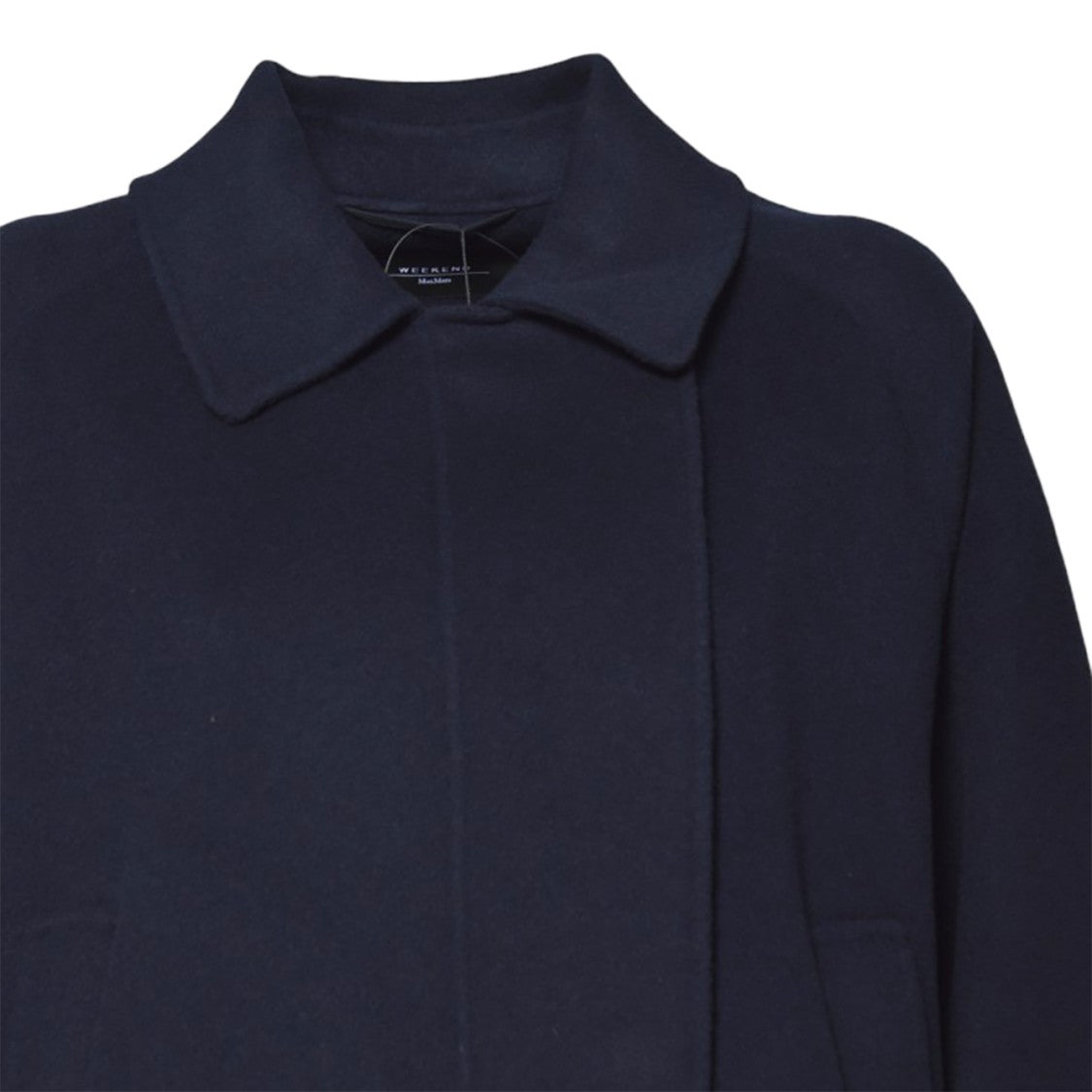 Max Mara Cropped Black Jacket With Classic Collar