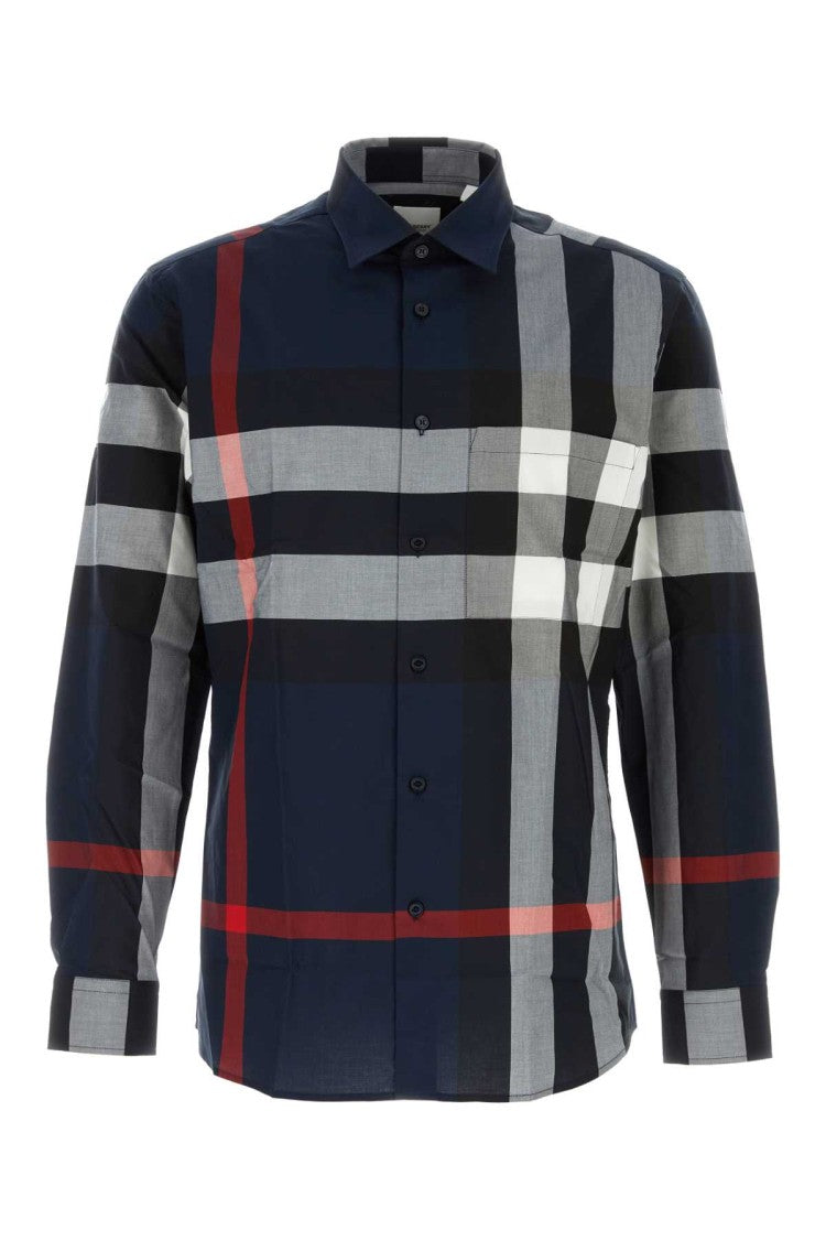 Burberry Embroidered Poplin Shirt