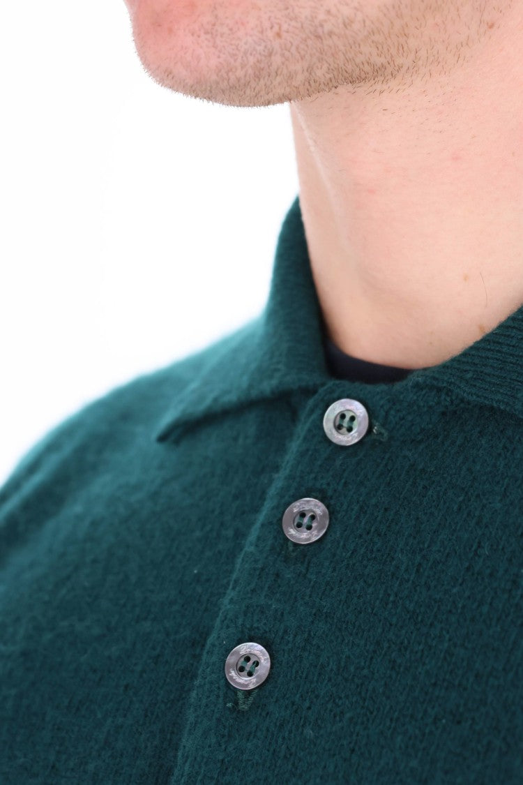 Drumohr Lambswool Knit Polo