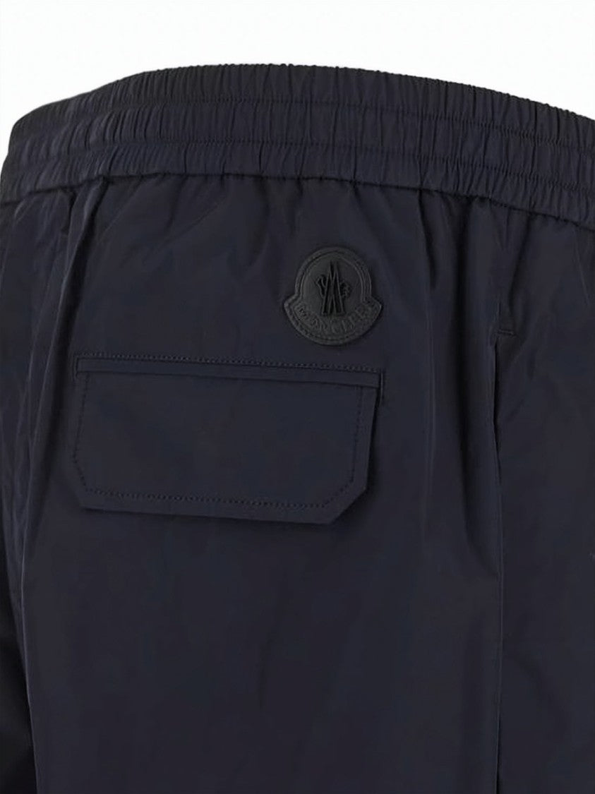 Moncler Black Relaxed Fit Jogger Pants