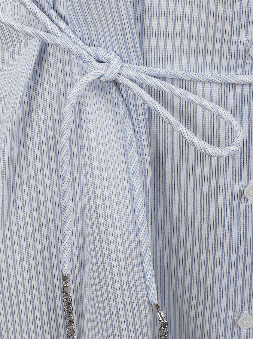 Fabiana Filippi Relaxed-Fit Dress With Button-Down Front