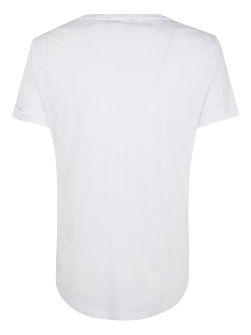 Lauren Ralph Lauren White Pima Micro Modal Tshirt