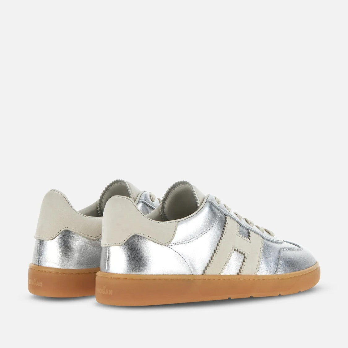 Hogan Cool Lace-Up Sneakers In Calfskin