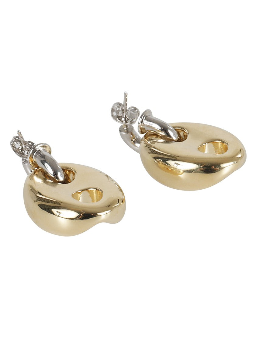 Rabanne Post-Back Earrings
