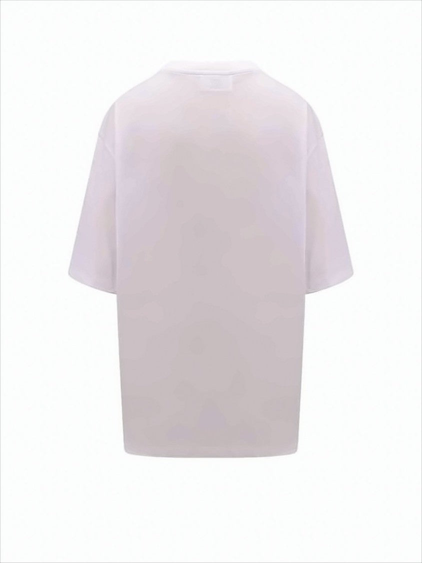 Ami Short-Sleeved T-Shirt With Embroidered Heart Detail