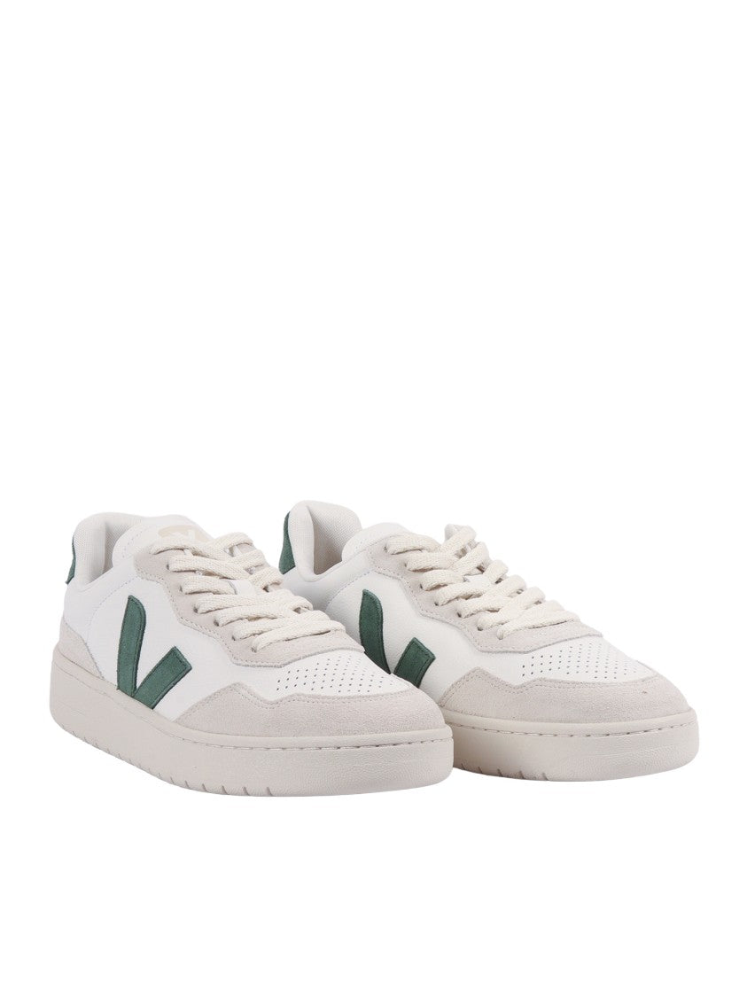 Veja Ex White Cyprus Leather Sneakers