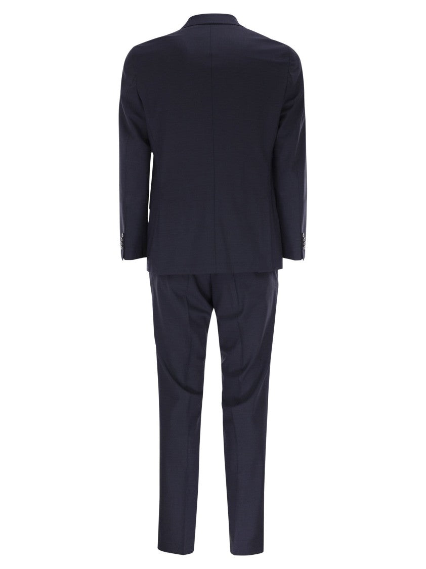 Boss Stretch Virgin Wool Blend Suit