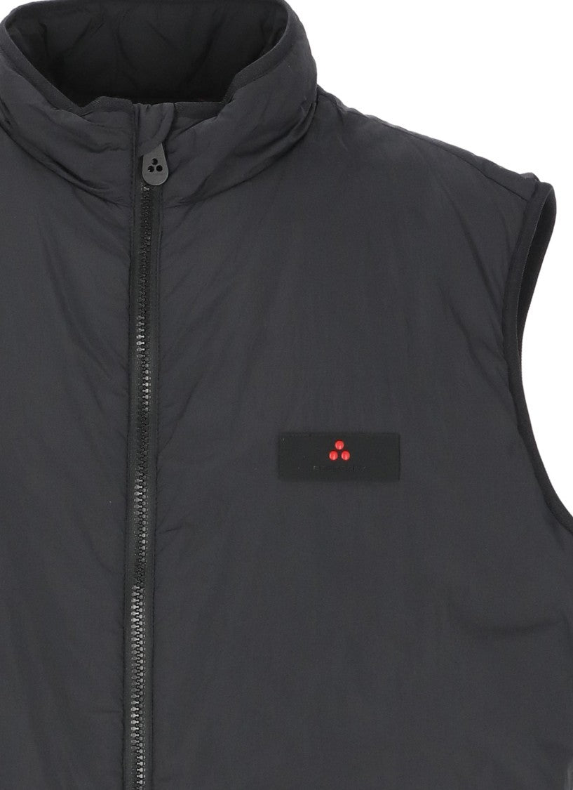 Peuterey Black Drylkin High Neck Padded Vest