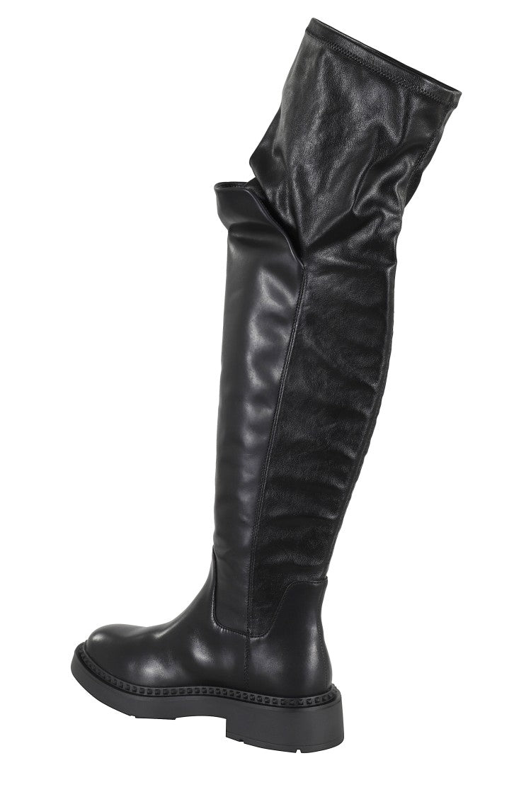Ash Tall Leather Boots