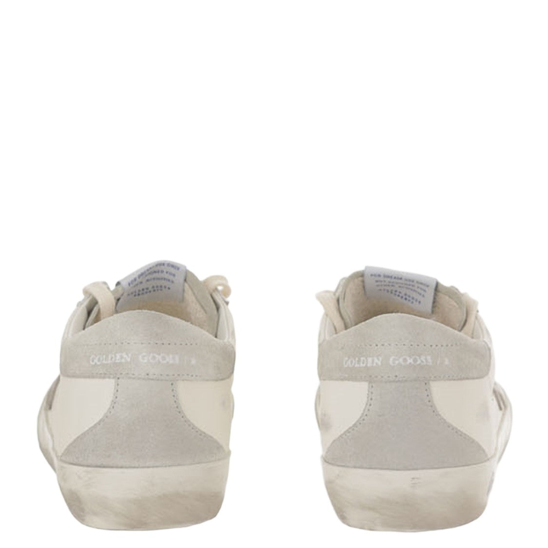Golden Goose White Leather Sneakers