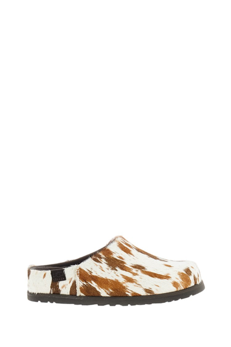 Ugg Spotted Otzo Western Calf-Hair Clogs