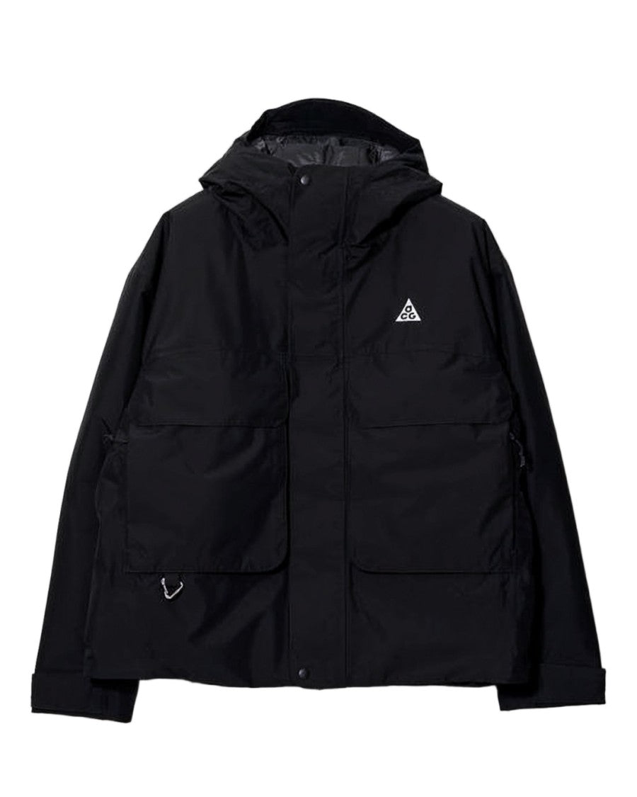 Nike Hooded Black Padded Nike Jacket