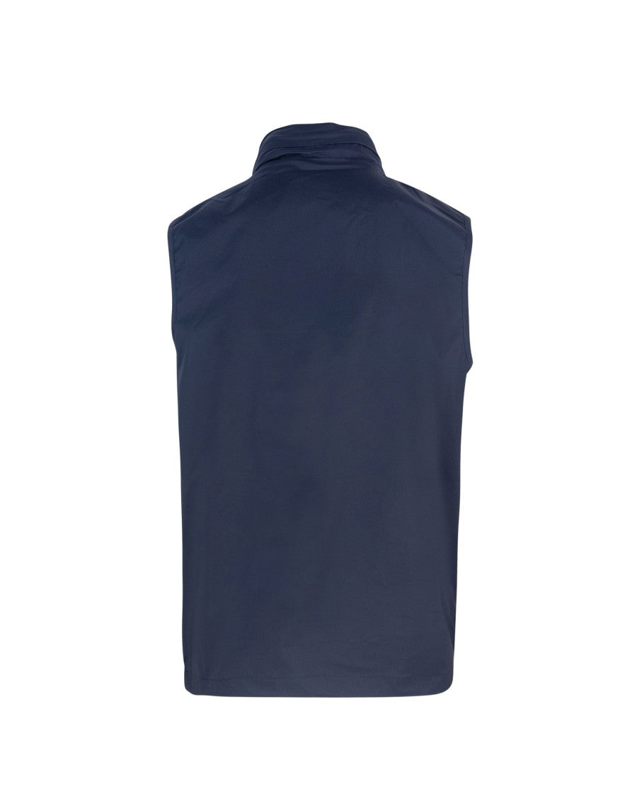 K-Way Valen Stretch Vest In Blue Depth