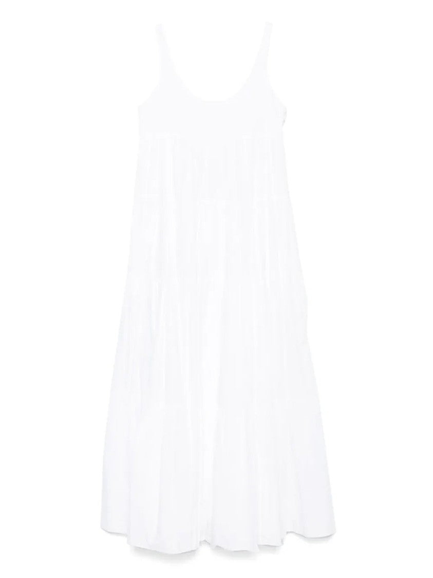 Michael Kors Scoop Neck Tier Dress