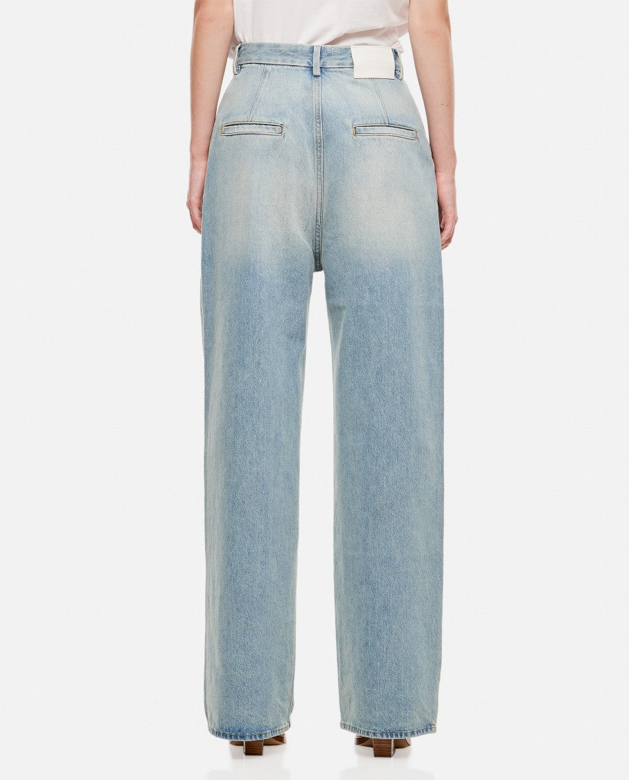 Loulou De Saison Attu Wide Leg Denim Pants
