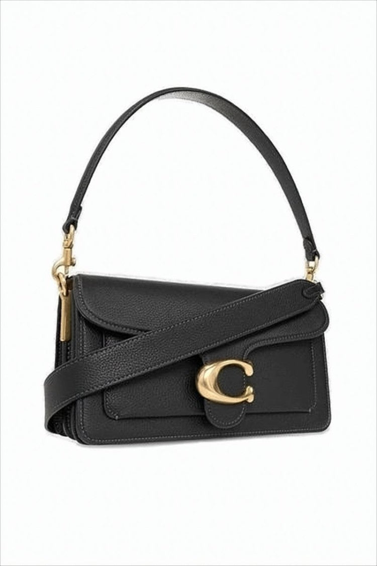 Coach Rectangular Crossbody Bag With Gold-Tone Buckle