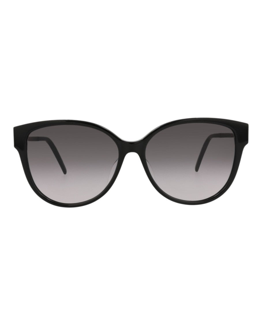 Saint Laurent Round-Frame Acetate Sunglasses