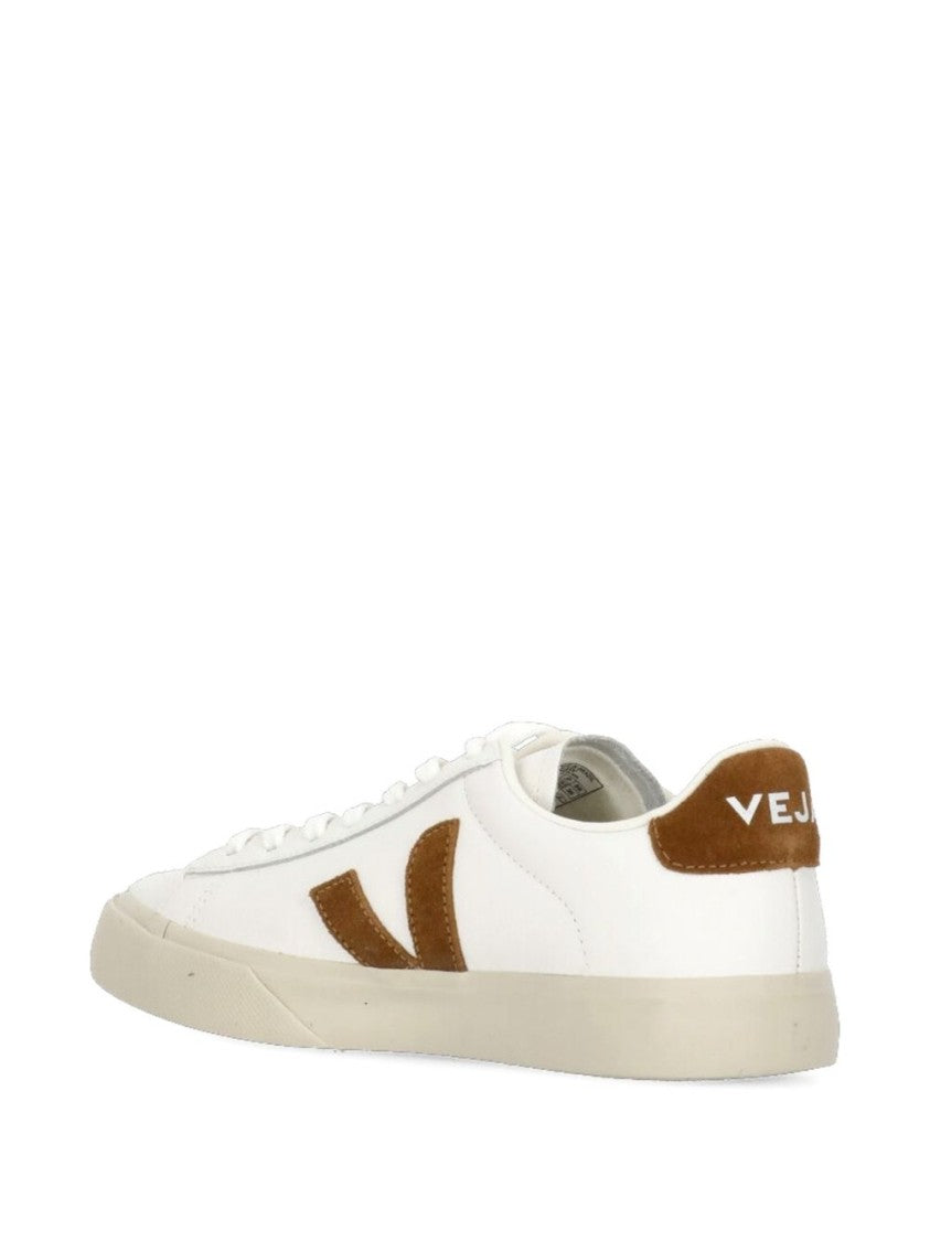 Veja Low-Top White Leather Sneakers