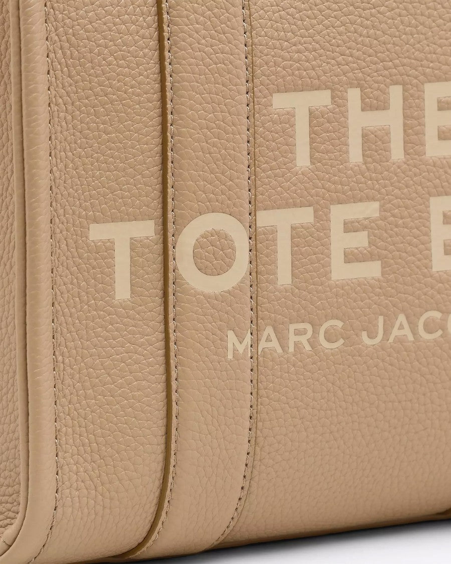 Marc Jacobs Pebbled Leather Small Tote With Dual Handles And Adjustable Strap
