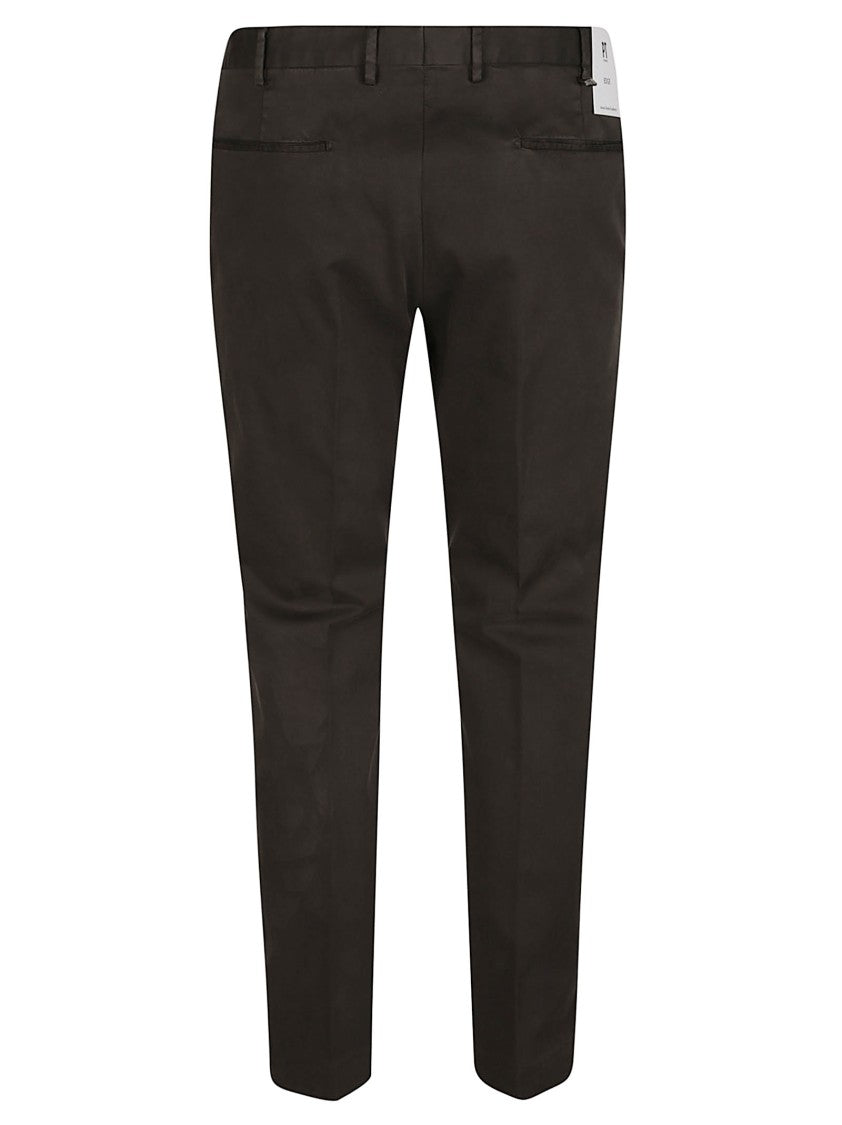 Pt Torino Dieci Tailored Slim Stretch-Cotton Pants