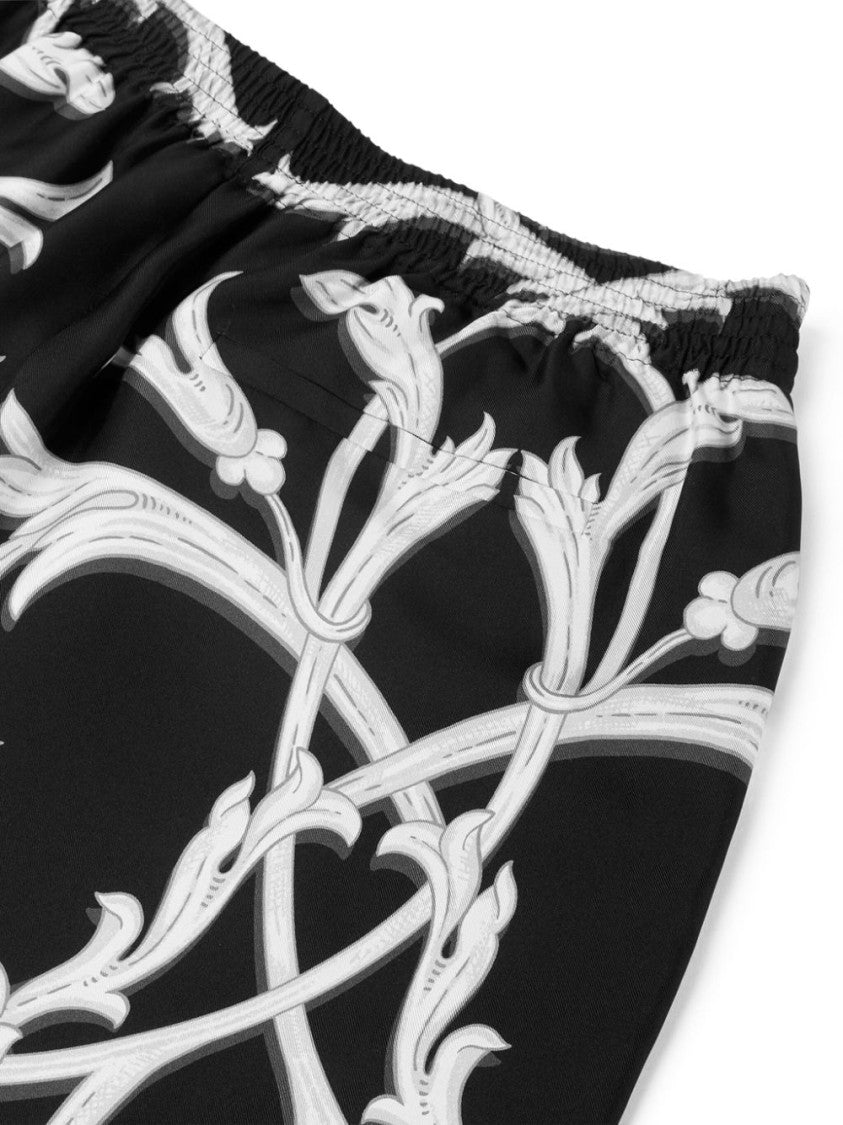 Versace Knee-Length Silk Shorts