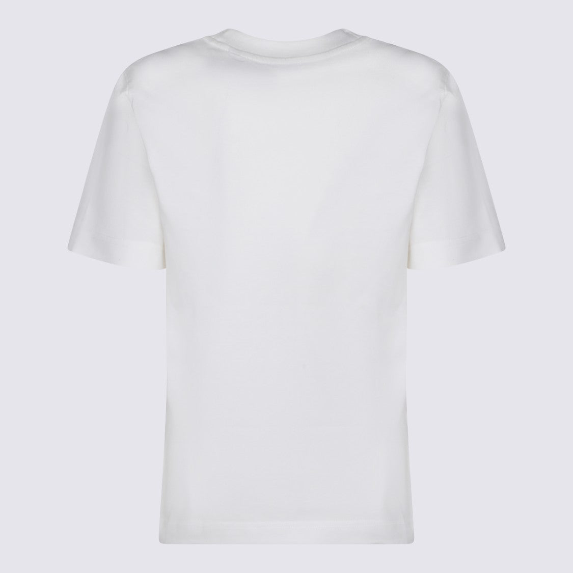 Burberry Chalk Cotton Logo T-Shirt