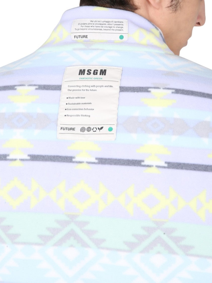 Msgm Fantastic Green Jacket