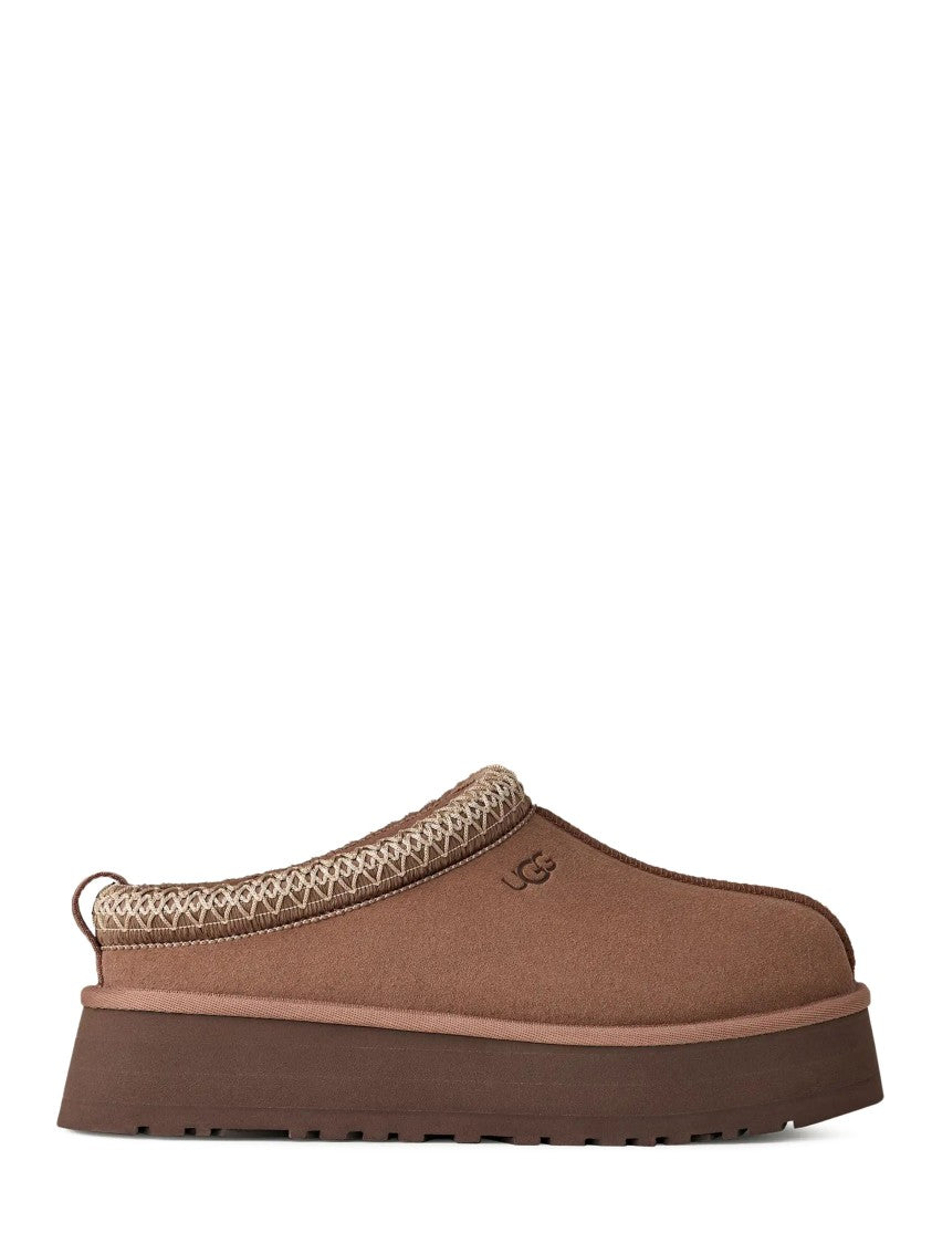 Ugg Slip-On Flat Shoes With Textile Trim