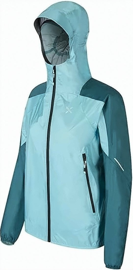 Montura Two-Tone Women's Jacket With Bold Logo Detail